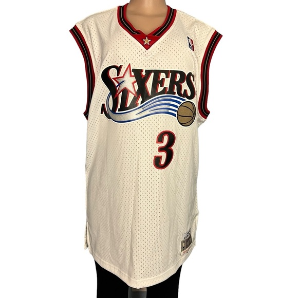 Mitchell & Ness Allen Iverson 76ers 2000-01 Swingman Stitched Jersey - Picture 2 of 11